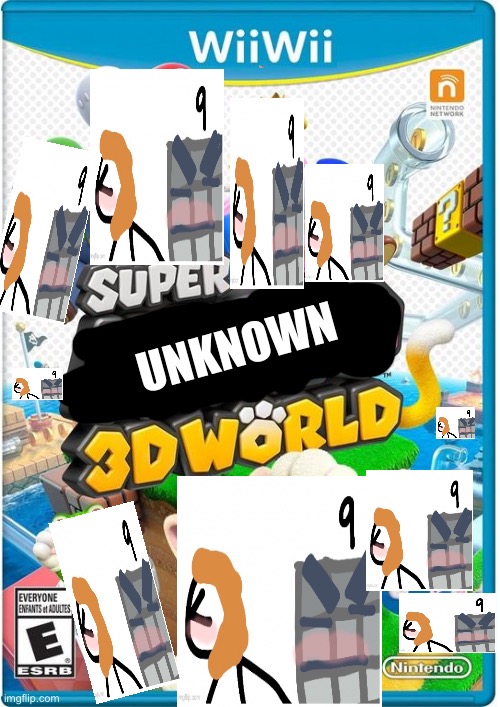 Imagine if this was a real game | UNKNOWN; HTTPS://IMGFLIP.COM/I/5TUH8S | image tagged in super mario 4d world,cursed,why did i make this,why does this exist,super mario | made w/ Imgflip meme maker