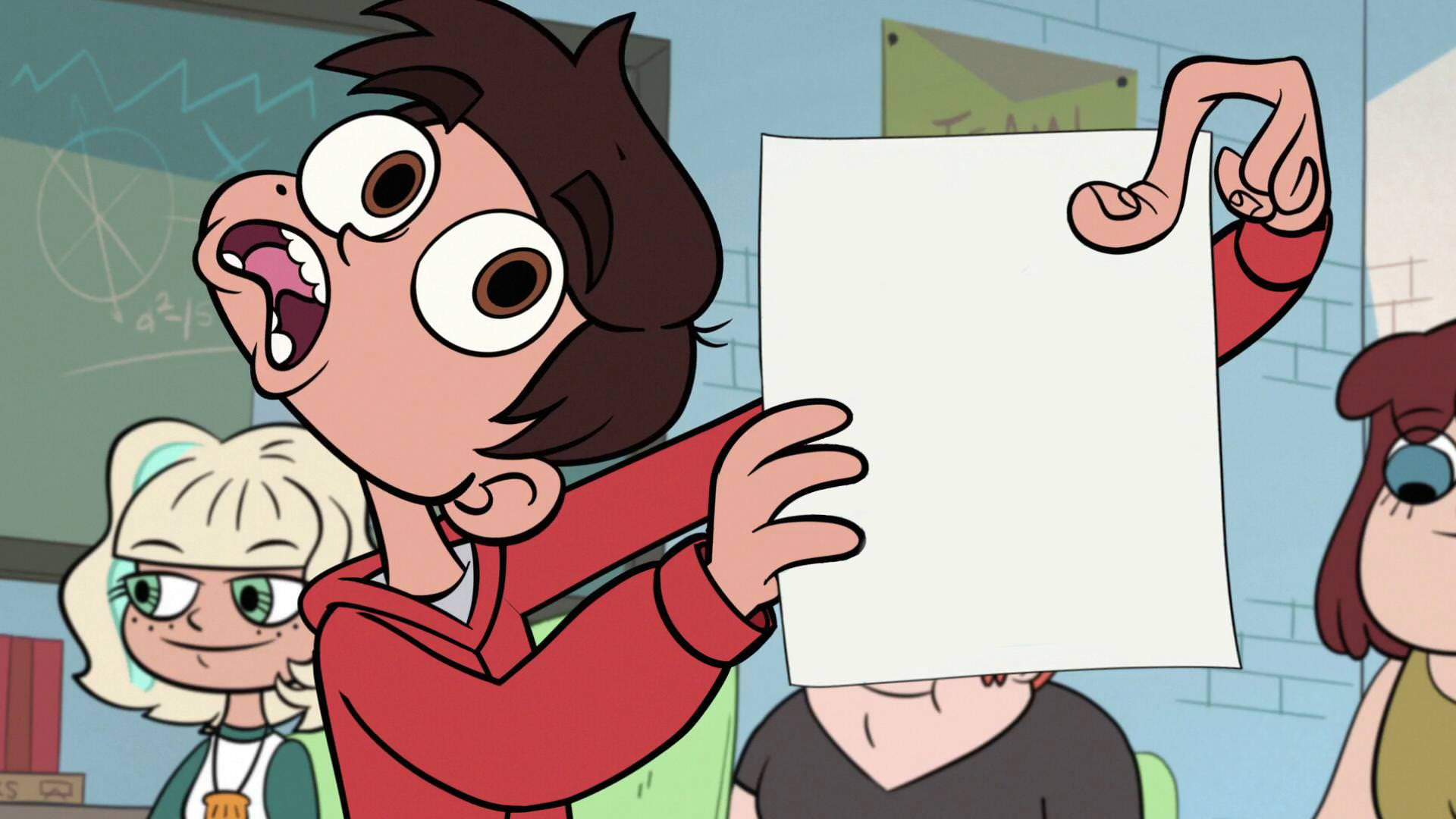 weird looking marco holding a sign Blank Meme Template