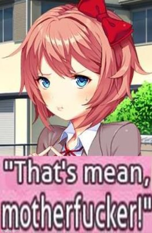 Sayori calm down | made w/ Imgflip meme maker