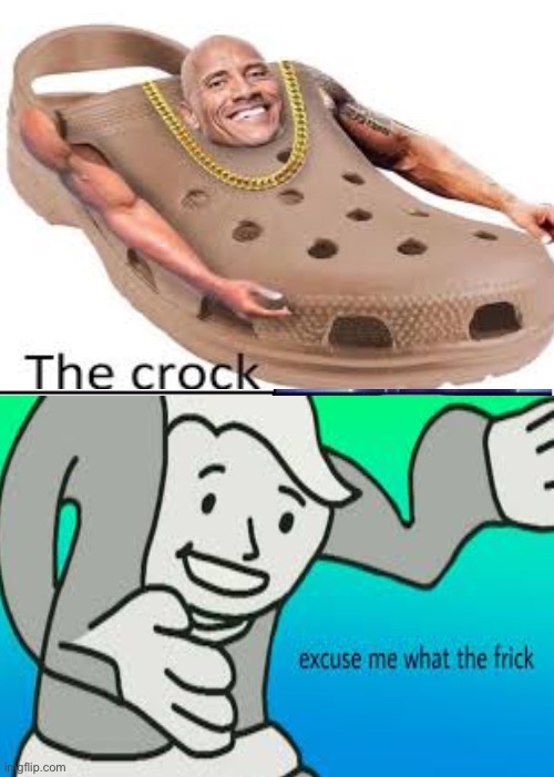 This items SUS... | image tagged in cursed image,excuse me what the frick,the rock | made w/ Imgflip meme maker