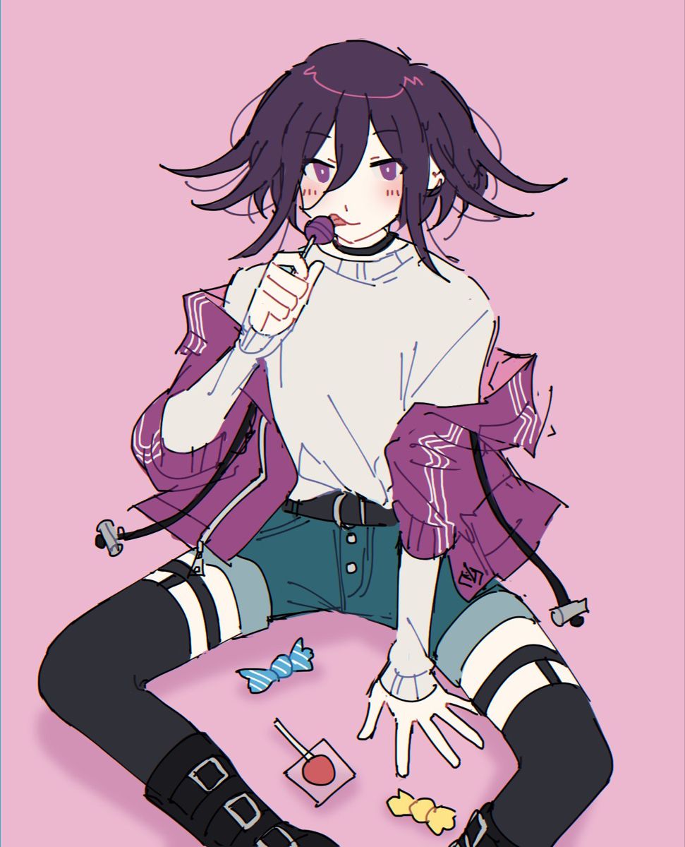 High Quality That_One_Pansexual_Kokichi_kin character Blank Meme Template