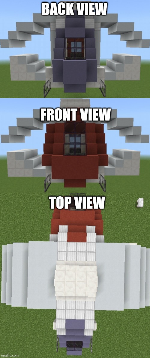 I made my own version of the LAAT, I call it the LAST | BACK VIEW; FRONT VIEW; TOP VIEW | image tagged in low,altitude,soldier,transport | made w/ Imgflip meme maker