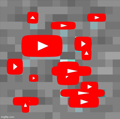YouTube ore | image tagged in diamond orr | made w/ Imgflip meme maker
