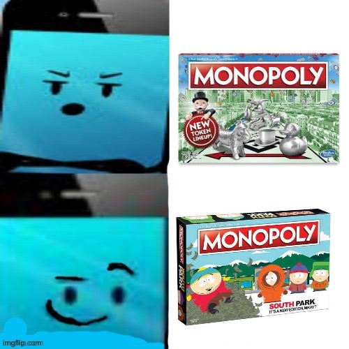 monopoly be like | image tagged in mephone hotline bling | made w/ Imgflip meme maker