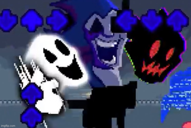 Mm yes, gaster, majin sonic, and the auditor | made w/ Imgflip meme maker