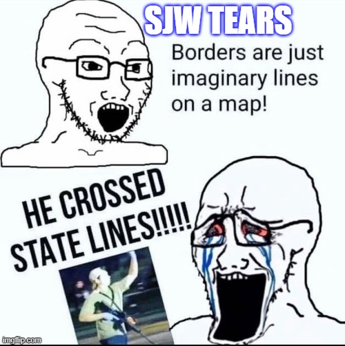 SJW TEARS | SJW TEARS | image tagged in triggered liberal | made w/ Imgflip meme maker