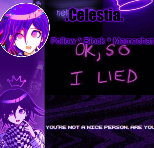 High Quality Kokichi temp ty Honu Blank Meme Template