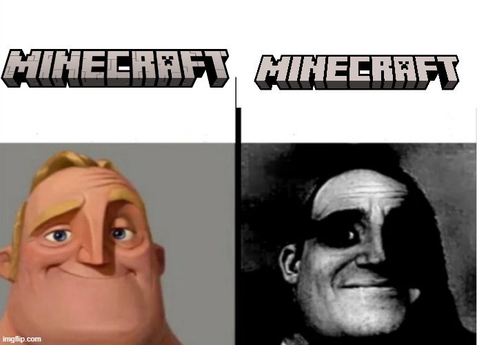 Oversimplification is now in the new minecraft logo | image tagged in teacher's copy | made w/ Imgflip meme maker
