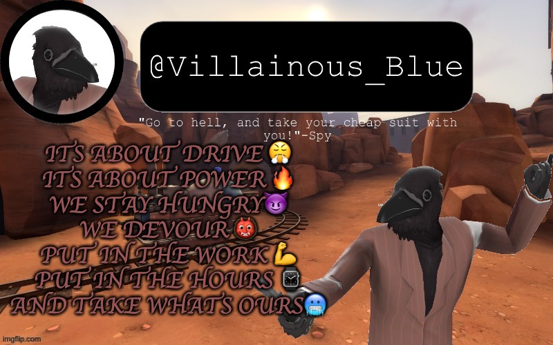 ITS ABOUT DRIVE 😤
ITS ABOUT POWER 🔥
WE STAY HUNGRY😈
WE DEVOUR 👹
PUT IN THE WORK 💪
PUT IN THE HOURS ⌚
AND TAKE WHATS OURS🥶 | image tagged in vb temp | made w/ Imgflip meme maker