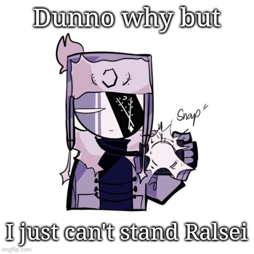 He's just too nice, it's o b n o x i u s | Dunno why but; I just can't stand Ralsei | image tagged in ruv in 4k | made w/ Imgflip meme maker