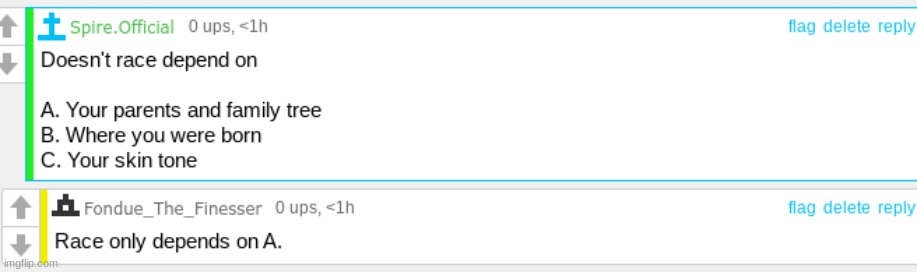 only A | made w/ Imgflip meme maker