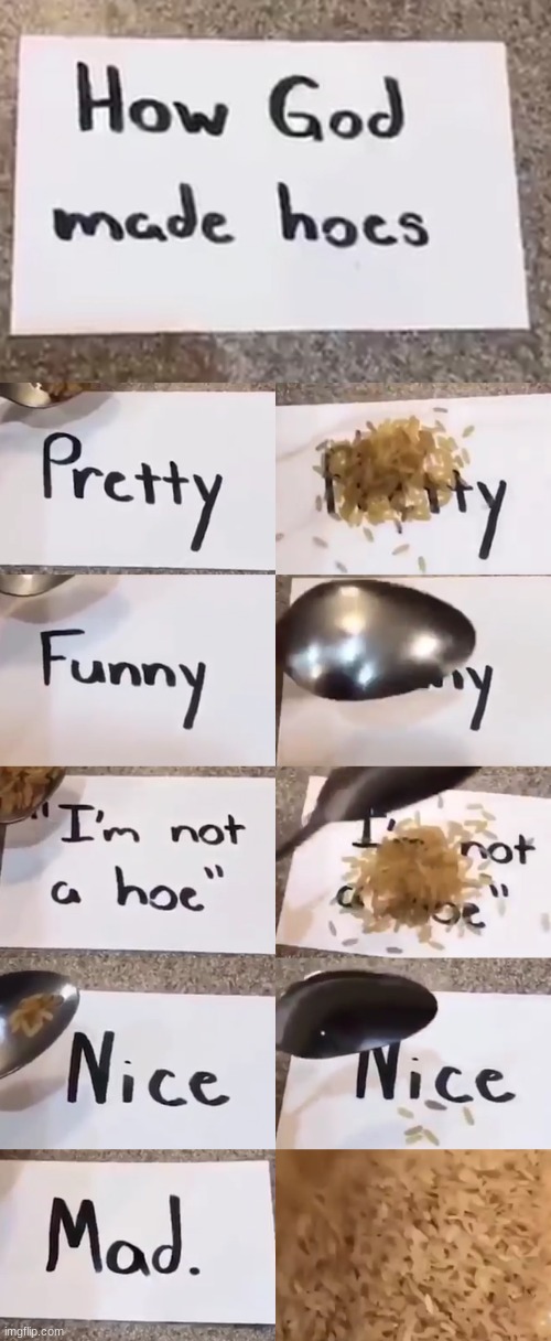 hoes mad (mod note:)(Creator note: Its empty) | made w/ Imgflip meme maker