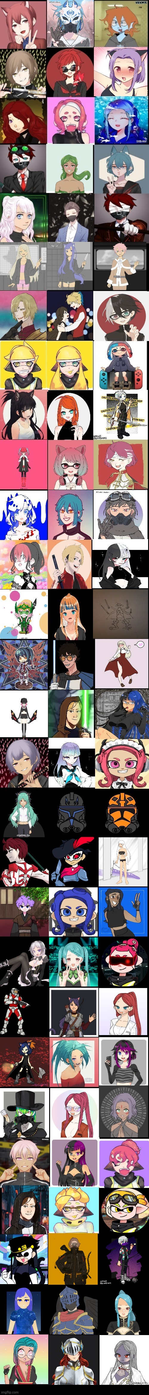I now have 84 Ocs to rp with (Only 3 ocs you can rp with at once) | made w/ Imgflip meme maker