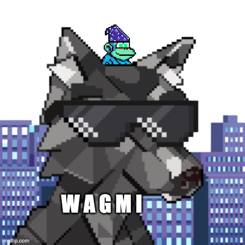 Mechanic wolf memes | W A G M I | image tagged in fun | made w/ Imgflip meme maker