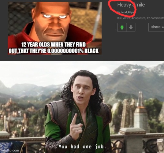 Soldier.... | image tagged in you had one job just the one | made w/ Imgflip meme maker