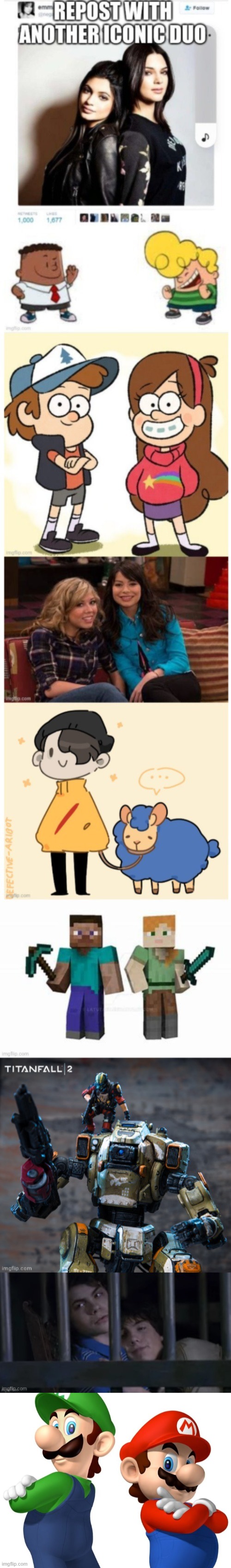 literally the most iconic duo | made w/ Imgflip meme maker