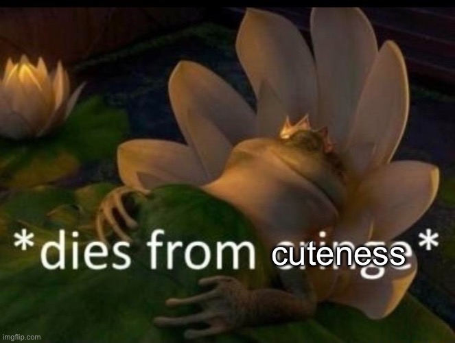 *dies of cringe* | cuteness | image tagged in dies of cringe | made w/ Imgflip meme maker