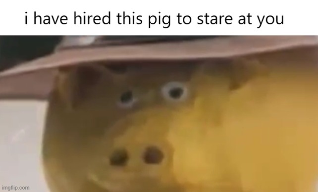 pig | made w/ Imgflip meme maker