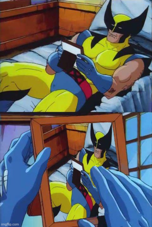 Wolverine | image tagged in black background,wolverine,wolverine remember | made w/ Imgflip meme maker