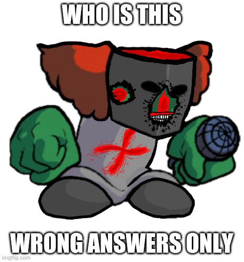 WHO IS THIS; WRONG ANSWERS ONLY | made w/ Imgflip meme maker