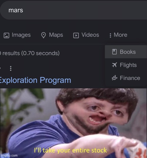image tagged in i'll take your entire stock | made w/ Imgflip meme maker