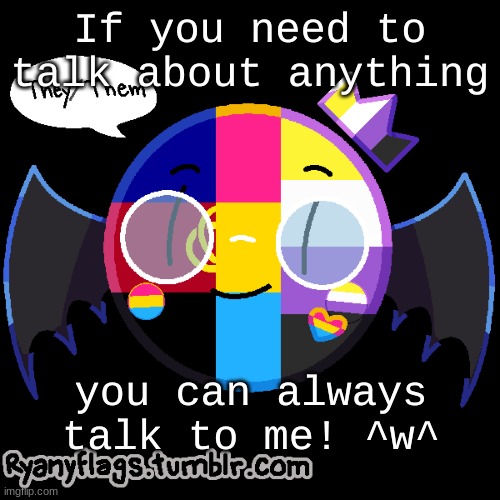 pan-cat | If you need to talk about anything; you can always talk to me! ^w^ | image tagged in pan-cat | made w/ Imgflip meme maker