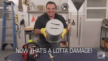 Dats a lotta damage! Blank Meme Template