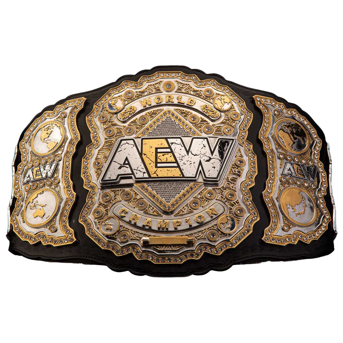 High Quality AEW World Heavyweight Championship Blank Meme Template