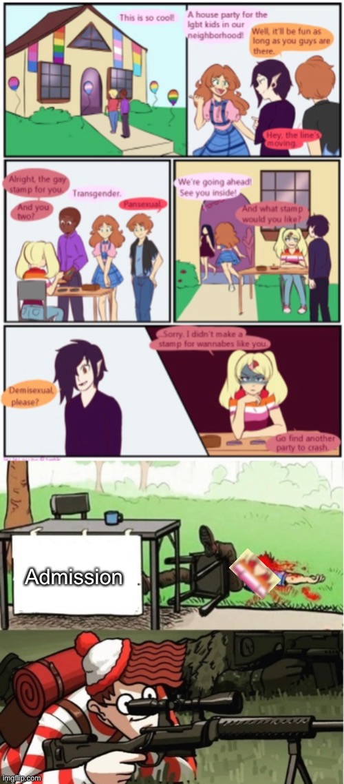 I know this comic strip was posted a while ago, but I fixed it | Admission | made w/ Imgflip meme maker