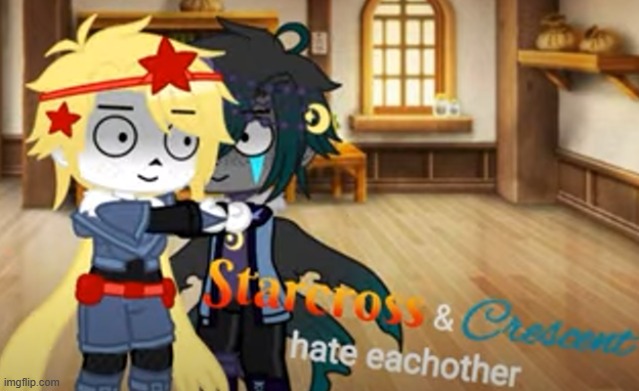 Star: I mean, kinda- Crescent: F*CK OFF Star: .. F*CK YOU TO- Dream: .. why do I put up with both of you- (this is from a vid) | made w/ Imgflip meme maker