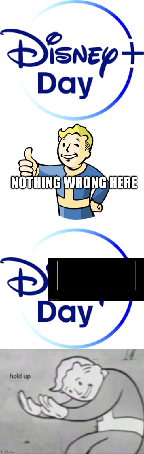 Great Marketing Mickey Mouse | NOTHING WRONG HERE | image tagged in fallout vault boy,fallout hold up | made w/ Imgflip meme maker
