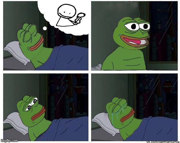 pepe dreaming | image tagged in pepe dreaming | made w/ Imgflip meme maker