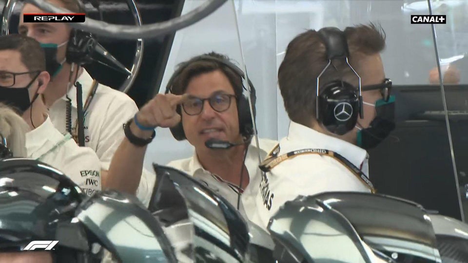 High Quality Toto Wolff shouts Blank Meme Template
