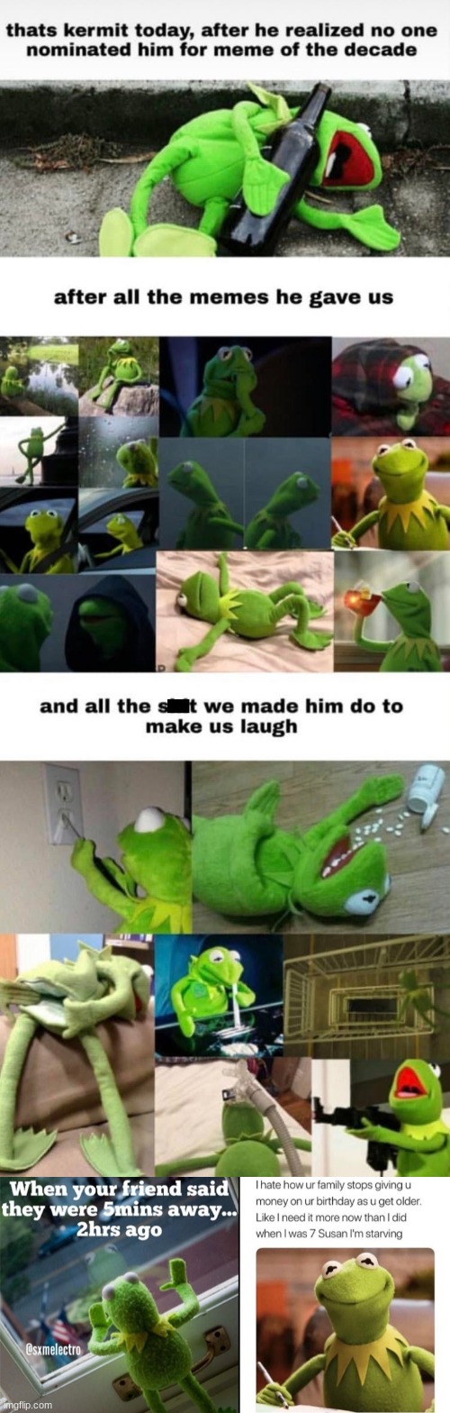 kermit | image tagged in meep | made w/ Imgflip meme maker