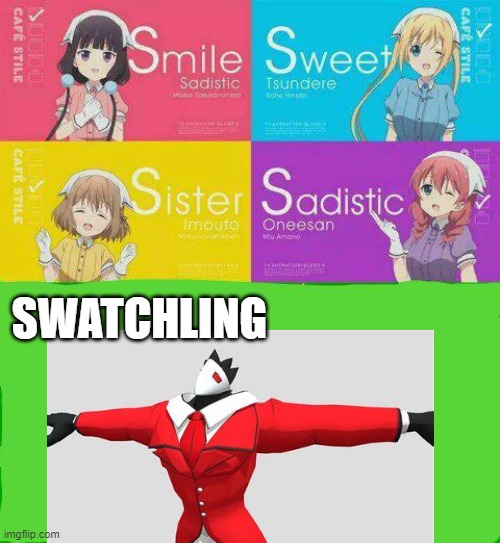 Blend S  | SWATCHLING | image tagged in blend s | made w/ Imgflip meme maker