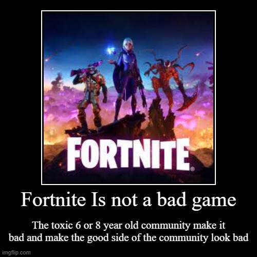 Facts | image tagged in demotivationals,fortnite | made w/ Imgflip demotivational maker