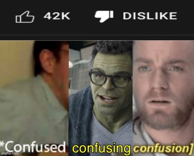 HA i have a dislike button and i disliked MUAHAHAHAHA | image tagged in confused confusing confusion,youtube | made w/ Imgflip meme maker