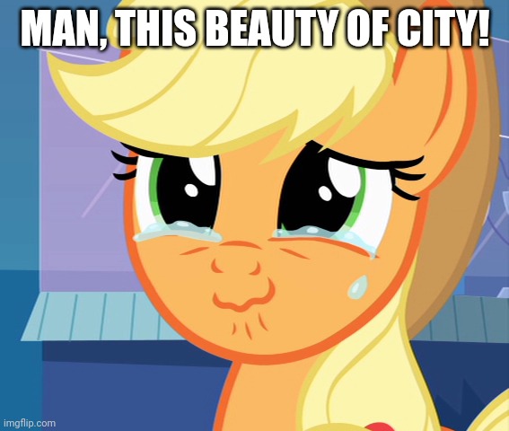 MAN, THIS BEAUTY OF CITY! | made w/ Imgflip meme maker