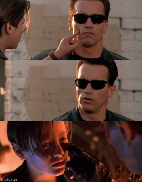 Terminator 2 Blank Template Imgflip