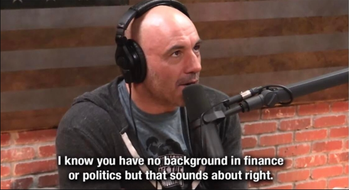 High Quality Joe Rogan - sounds about right Blank Meme Template