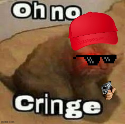 oH nO cRInGe | image tagged in oh no cringe | made w/ Imgflip meme maker