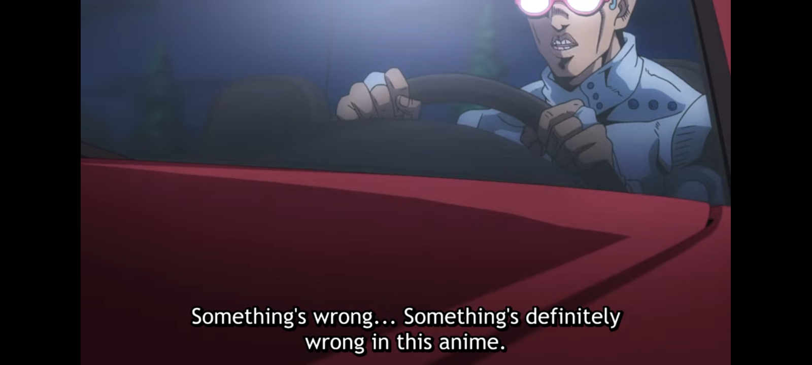 High Quality Something's wrong with this anime Blank Meme Template