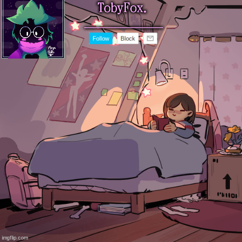TobyFox announcement Blank Meme Template