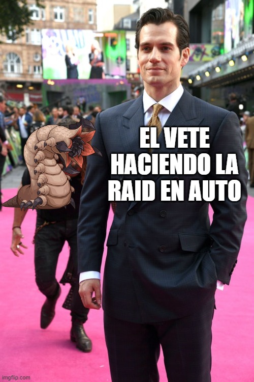 LevierZ meme 008 - En auto? jaja | EL VETE HACIENDO LA RAID EN AUTO | image tagged in epic seven,levierz | made w/ Imgflip meme maker