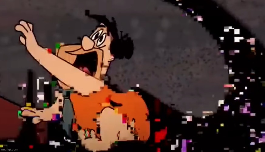 alright guys I get it, here's a template | image tagged in fred flinstone dies | made w/ Imgflip meme maker