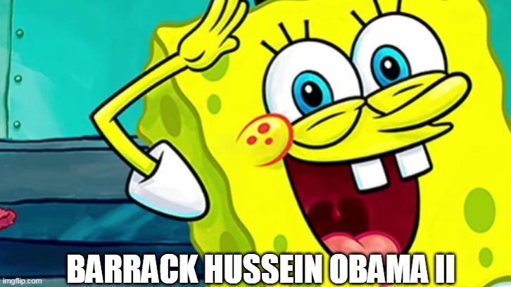 cry about it | BARRACK HUSSEIN OBAMA II | made w/ Imgflip meme maker