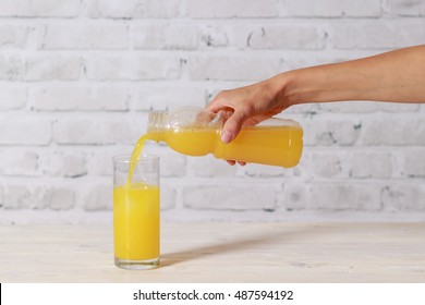 Orange Juice Blank Meme Template
