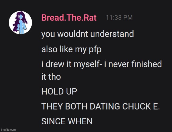 yes i mean chuck e. cheese | made w/ Imgflip meme maker