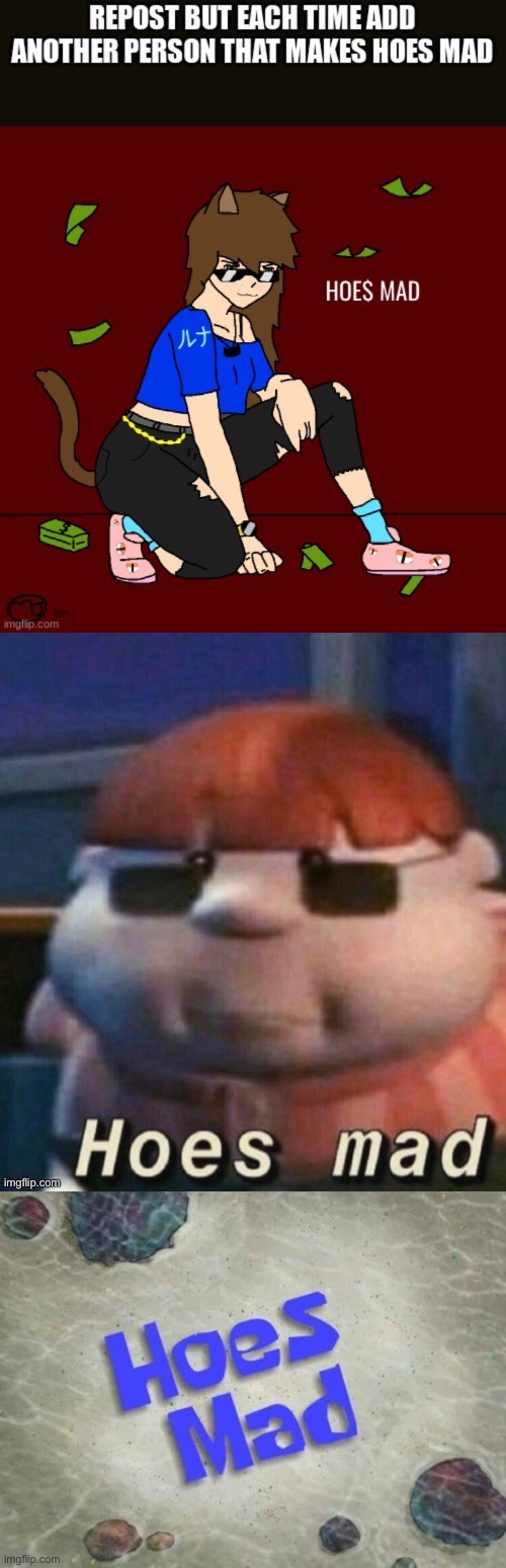 image tagged in hoes mad | made w/ Imgflip meme maker