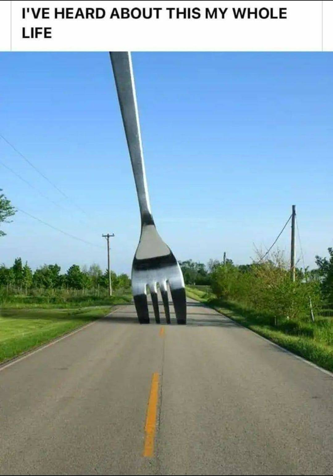 High Quality A Fork In The Road Blank Meme Template